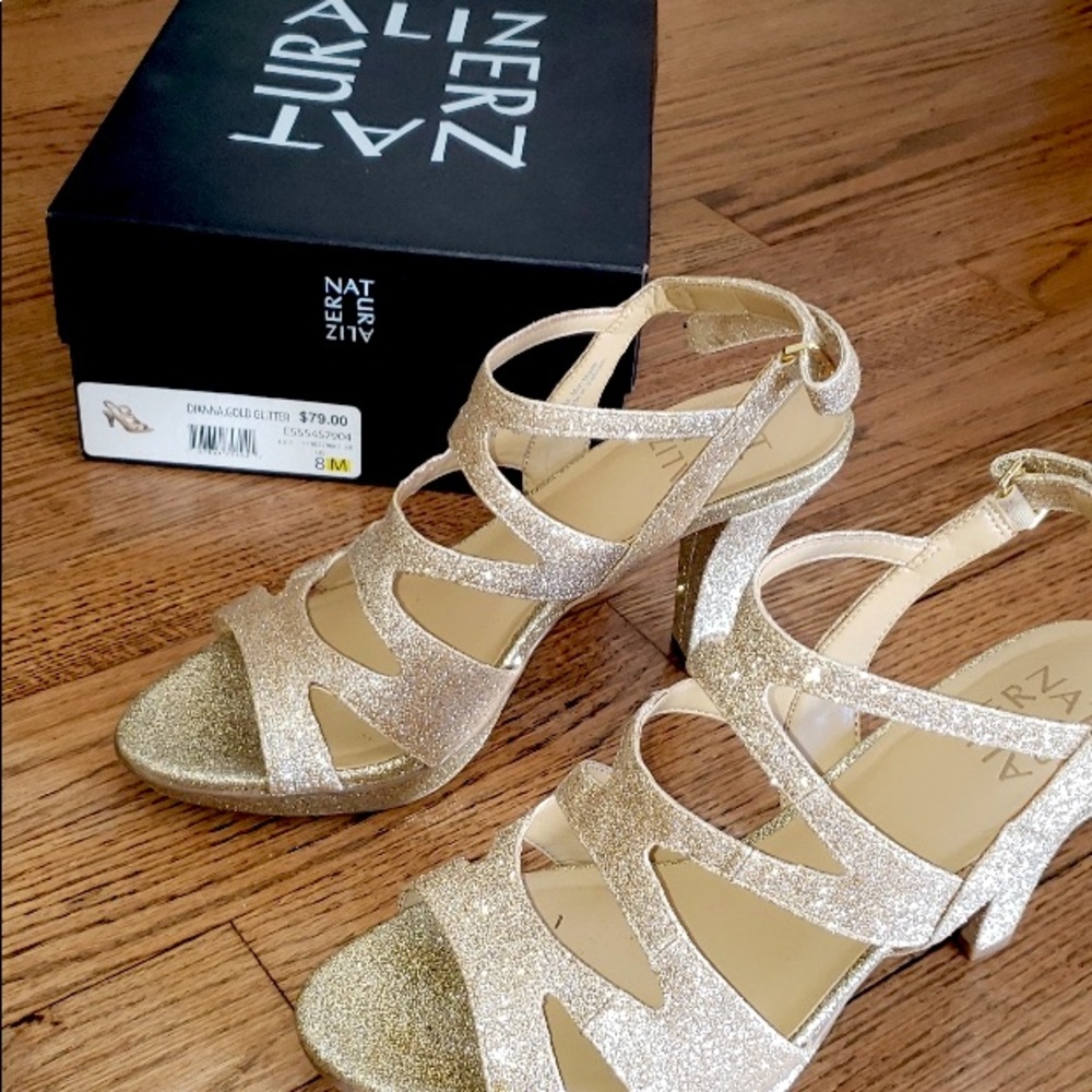 Gold Wedding heels